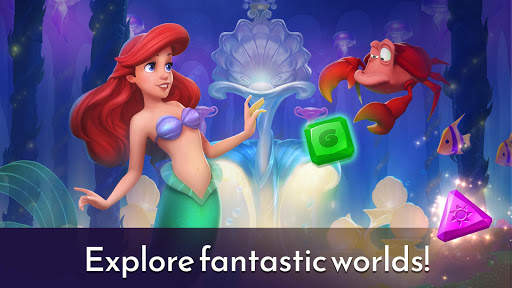 Disney Princess Majestic Quest: Match 3 & Decorate screenshot 4