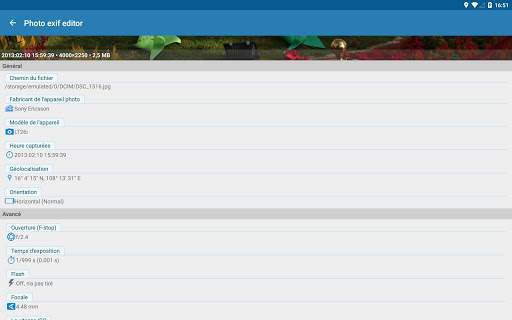 Photo exif editor screenshot 20