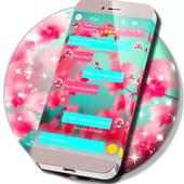 Flower Blossom SMS Theme on 9Apps