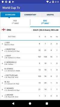 Live Cricket World Cup 2019 Tv HD Free Streaming screenshot 4