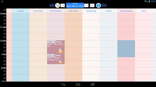 New Clover Salon Scheduler скриншот 1