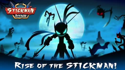 Stickman Attack PvP online mode - Fighting games screenshot 1