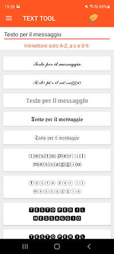 Ripetitore di testo screenshot 4