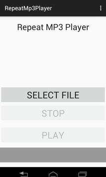 Repeat MP3 Player screenshot 1