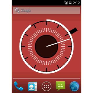Rz Clock Wallpaper screenshot 2