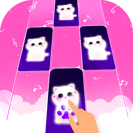 Cat Magic Tiles Piano :Free Music Game icon