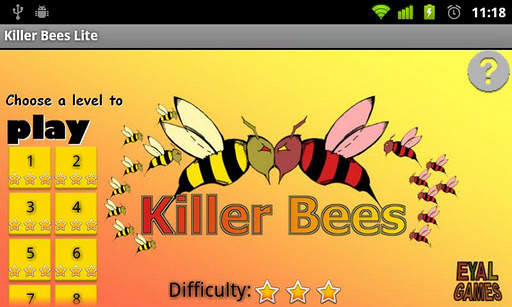 Killer Bees Lite screenshot 1