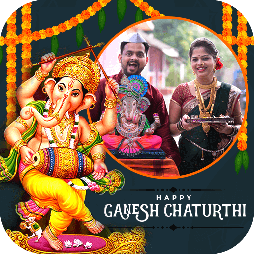 Ganesh Chaturthi photo frame : Ganesh Photo Frames icon