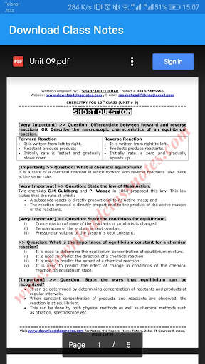 Download Class Notes screenshot 4