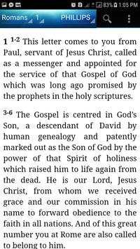 Holy Bible J.B. Phillips New Testament(Phillips) screenshot 6