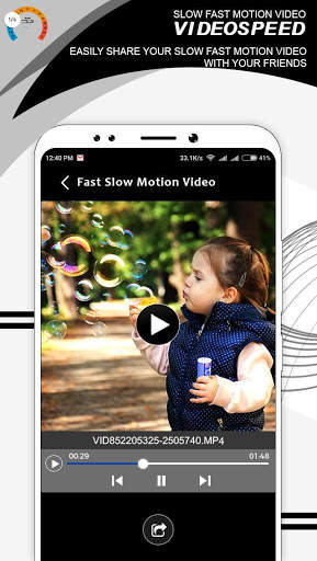 Slow Fast Motion Video – VideoSpeed screenshot 5