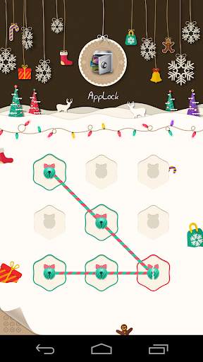 AppLock Theme Xmas & New Year screenshot 1