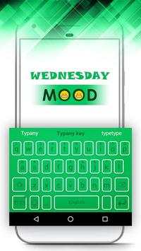 Mood Themes Wednesday Lucky Green Theme Keyboard screenshot 3