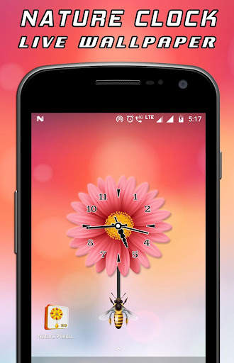 Nature Clock Live wallpaper screenshot 4