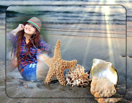 Best Seashell Photo Frames Photo Editor HD screenshot 5
