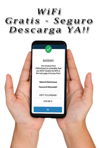 WiFi Contraseña Gratis Password Key WiFi screenshot 5
