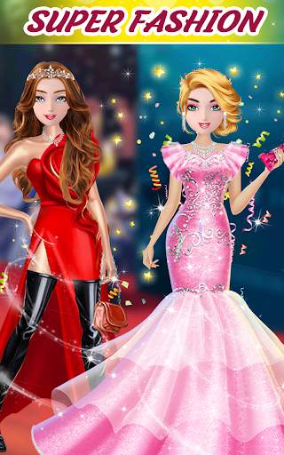 Super fashion model- Makeup & Dress up game screenshot 5