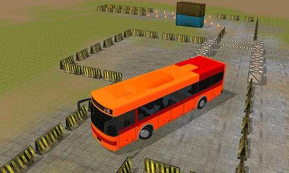 Town Coach Bus Parking Simulator Drive screenshot 6