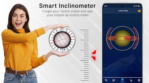 Inclinometer & Bubbel Level screenshot 1
