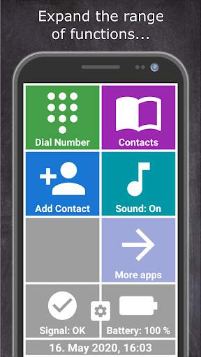 Senior Citizen Phone Launcher screenshot 3