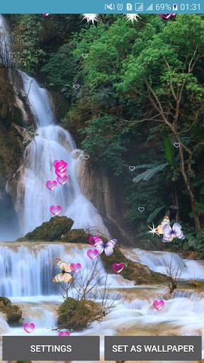 Waterfall Live Wallpapers screenshot 1