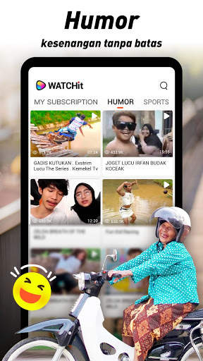 WATCHit - Video lucu, Kutipan, Musik screenshot 1