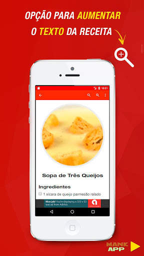 Receitas de Sopas screenshot 2