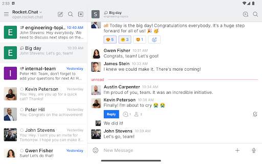 Rocket.Chat Experimental screenshot 7