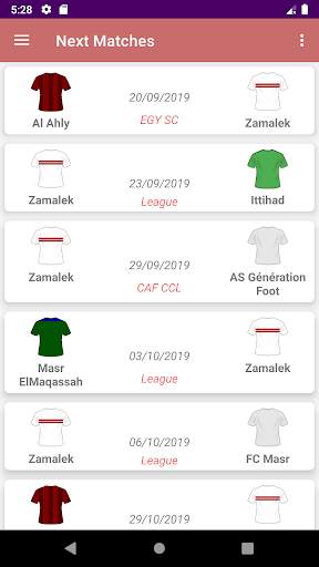 ElZamalek Live screenshot 1