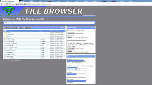 WiFi File Browser Pro screenshot 6