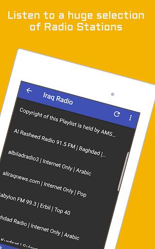 Iraq Radio Stations Music News screenshot 6