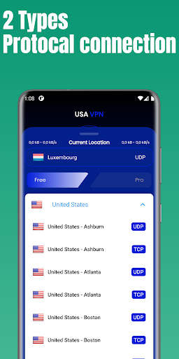 VPN USA - Secured VPN screenshot 4