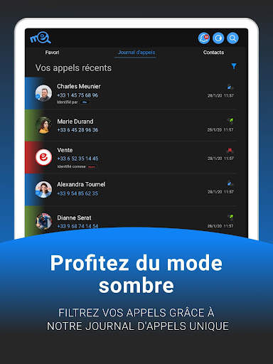Me : ID des appels screenshot 11