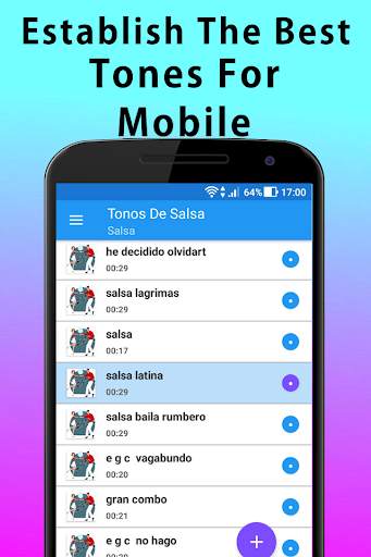 free ringtones salsa screenshot 2