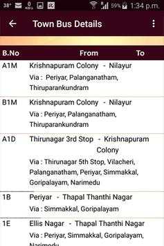 Madurai Bus Guide screenshot 4