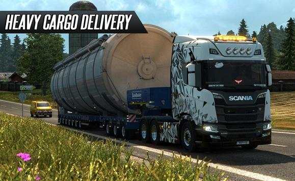 Euro Truck Driving 2018 screenshot 1