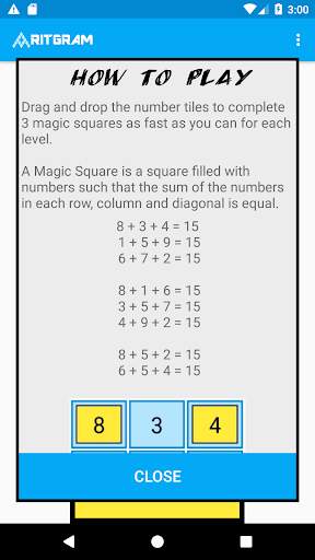 Magic Squares - Math Puzzles - Aritgram screenshot 5