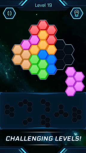 Hexa Puzzle Space - New Block Puzzle Game 2020 screenshot 2