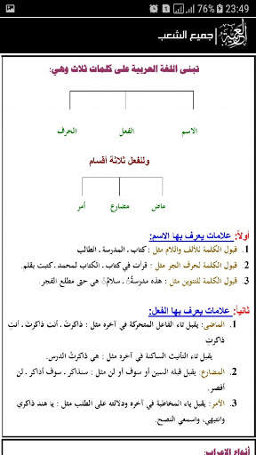 بكالوريا | اللغة العربية screenshot 5