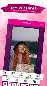 Lyrical Video Status Maker screenshot 4