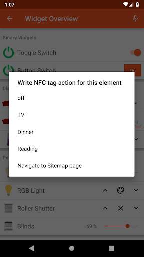 openHAB Beta screenshot 4