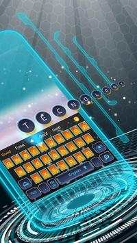 orange science keyboard blue time travel screenshot 1