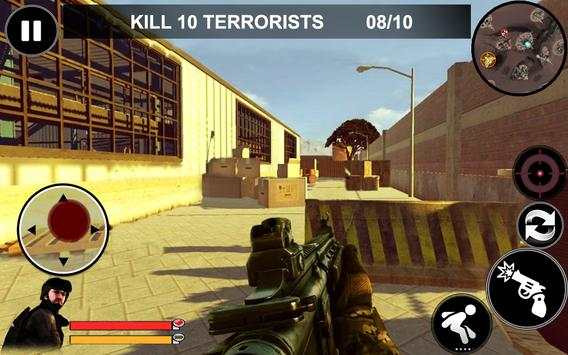 Commando Battle Game - Bullet War Best Shooting screenshot 1