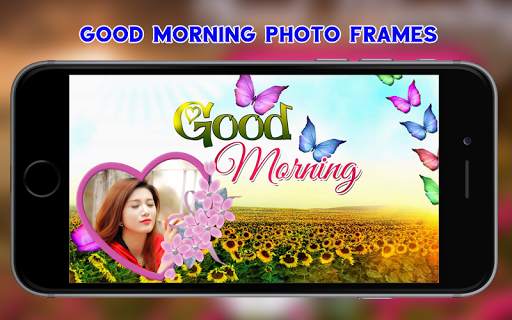 Good Morning Photo Frames screenshot 2