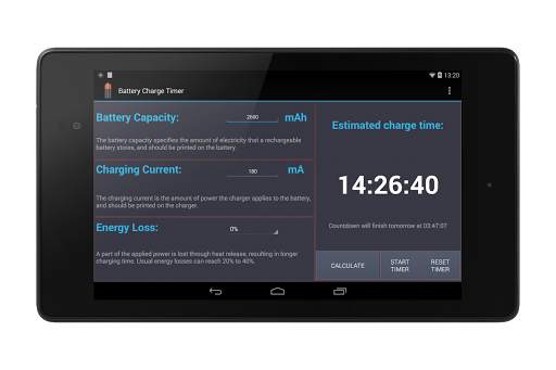 Battery Charge Timer Lite screenshot 5