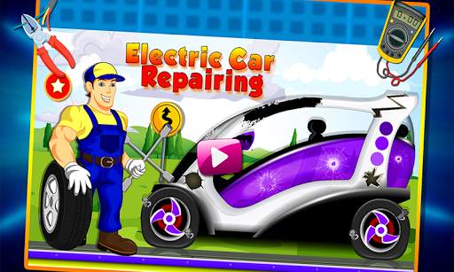 Electric Car Repairing - Auto Mechanic Workshop स्क्रीनशॉट 1