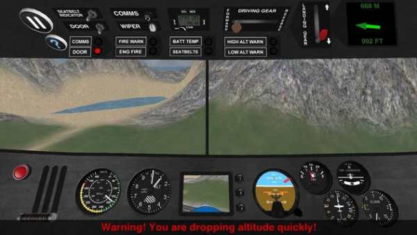 Aircraft driving simulator 3D screenshot 2