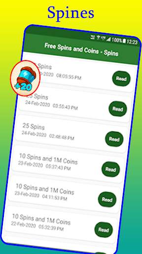 Spin Master - CM Rewards, Coin Master screenshot 1