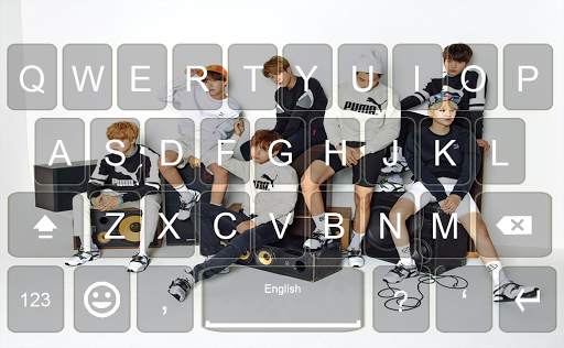 BTS Keyboard Theme for Army Fans screenshot 2