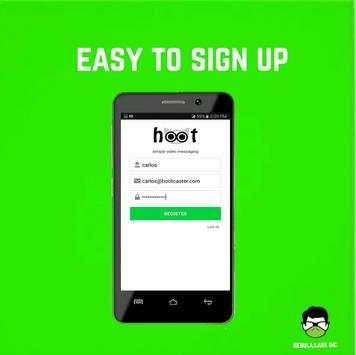 Hoot – Free Video Messaging screenshot 1